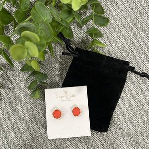 ♠️ Kate Spade Flamingo Color Earrings